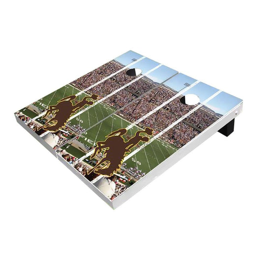 Wyoming Cowboys Stadium Cornhole Boards