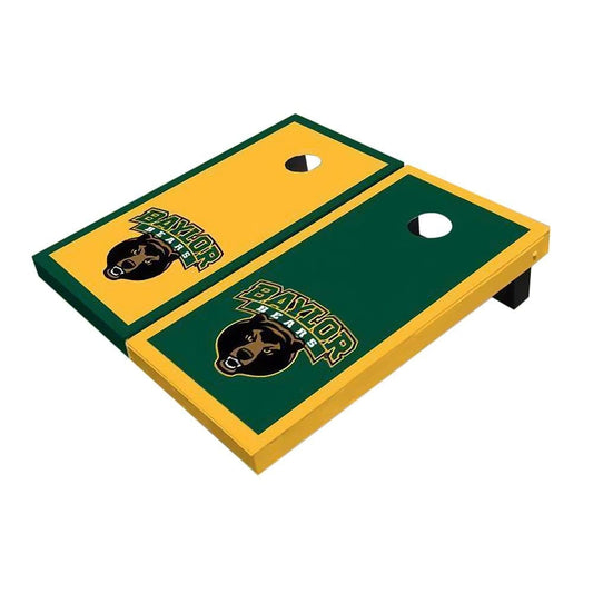 Baylor Bear Head Alternating All-Weather Cornhole Boards