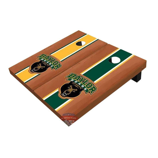 Baylor Bear Rosewood Alternating Cornhole Boards