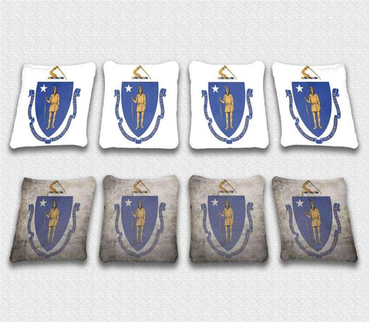 Massachusetts State Cornhole Bags