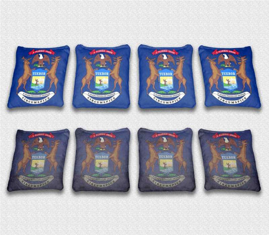 Michigan State Cornhole Bags