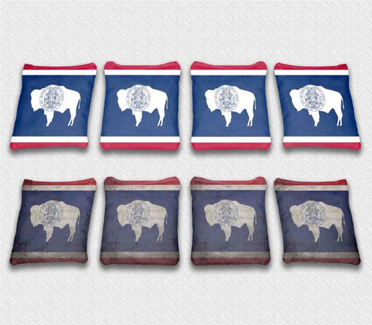 Wyoming State Cornhole Bags