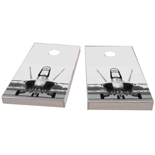 F-18 Hornet Fighter Jet Cornhole Boards