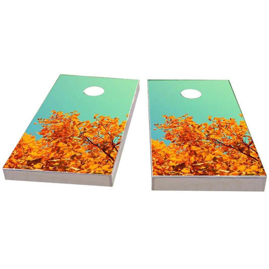 Fall Leaves Cornhole Boards