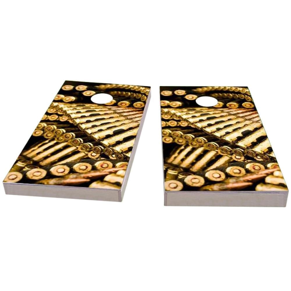 Golden Bullets Cornhole Boards