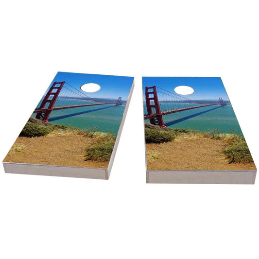 Golden Gate Bridge All-Weather Cornhole