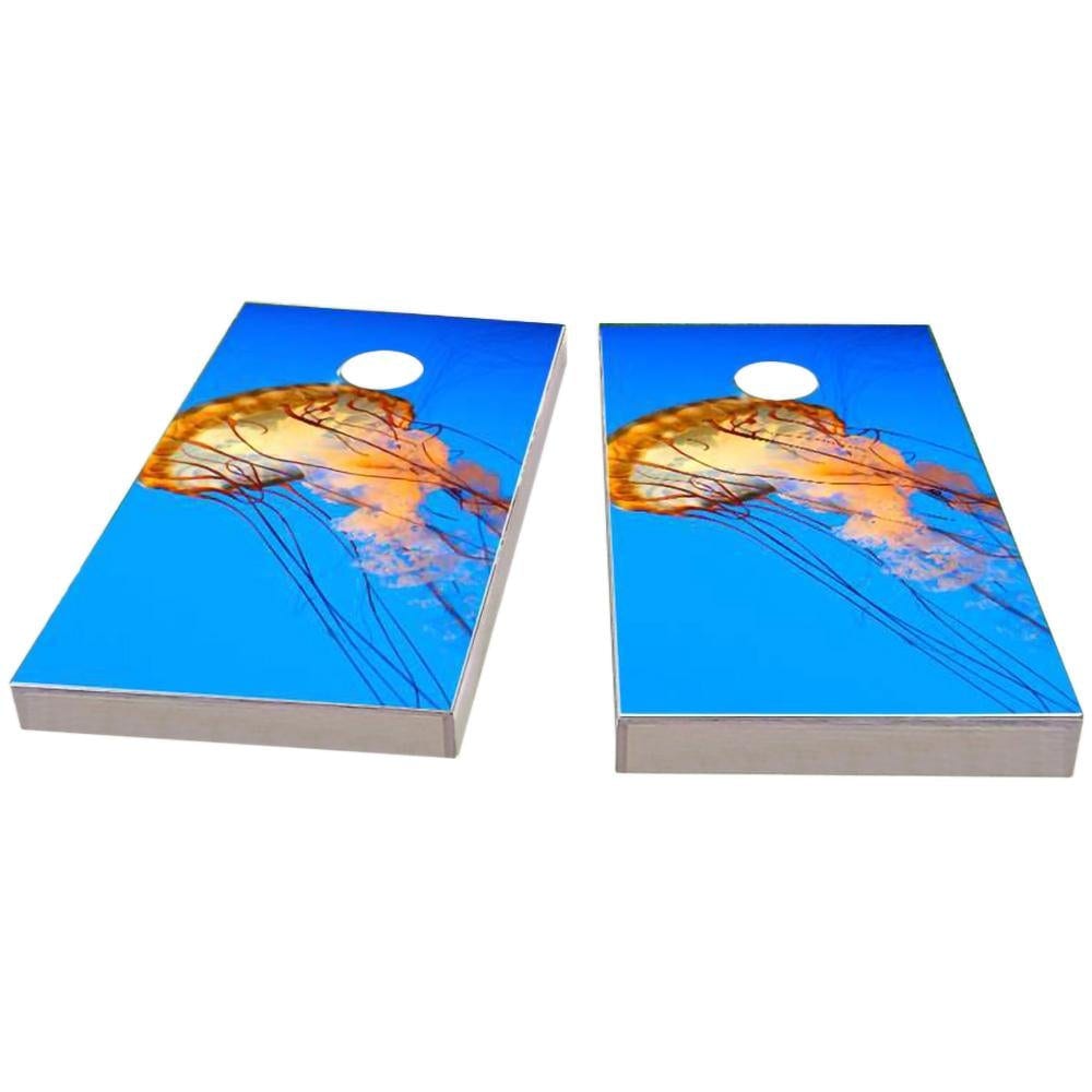 Jelly Fish Cornhole Boards
