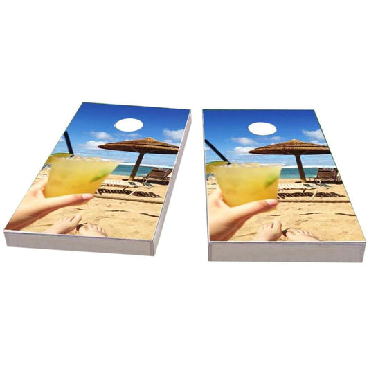 Margaritas on the Beach Cornhole Boards