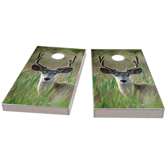 Mule Deer in Wetlands All-Weather Cornhole