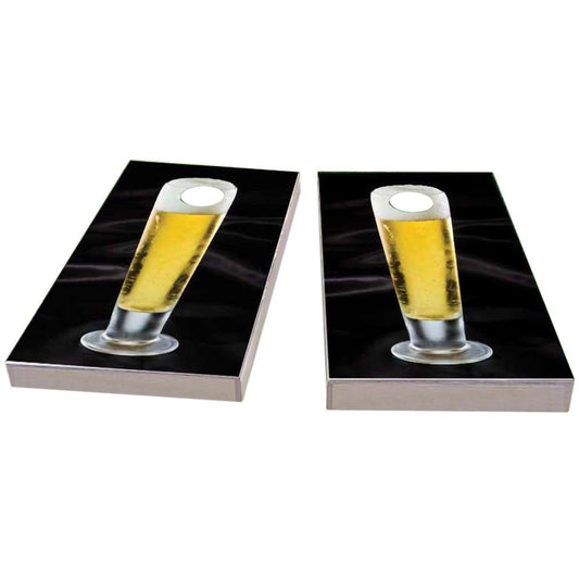 Nice Cold Tall Beer Cornhole Boards
