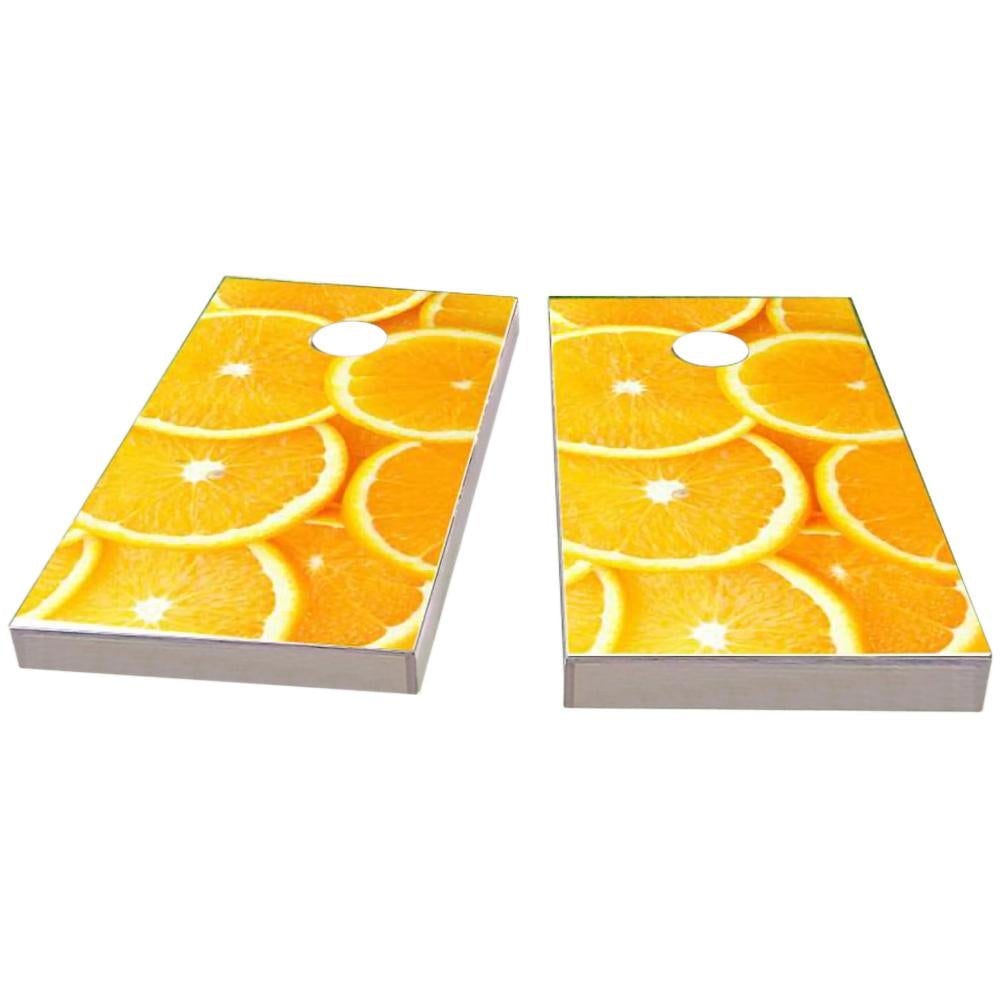 Oranges Cornhole Boards