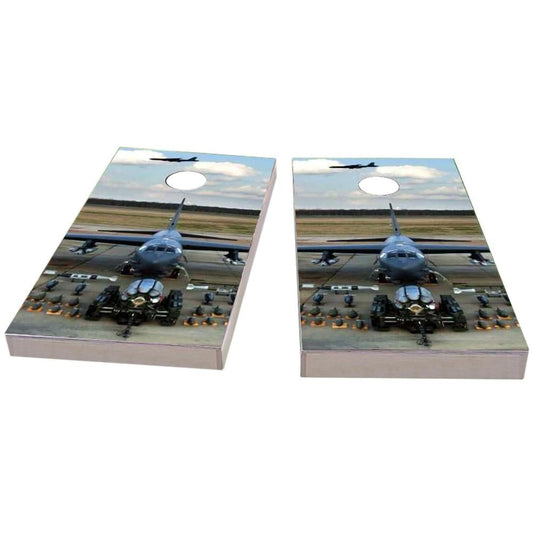 B-52 Aircraft Artillery Cornhole Boards