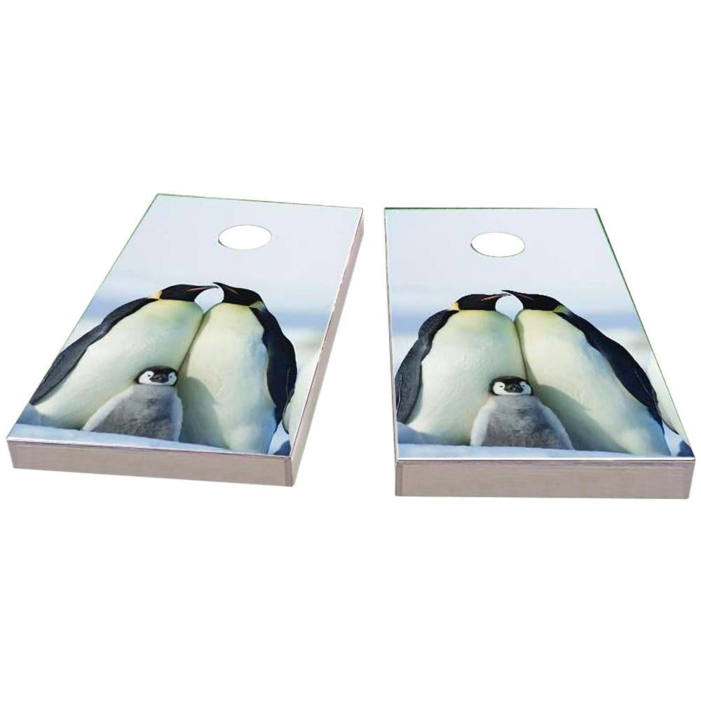 Penguin Family All-Weather Cornhole