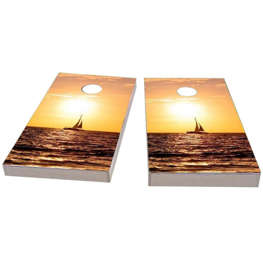 Sailboat Cornhole Boards