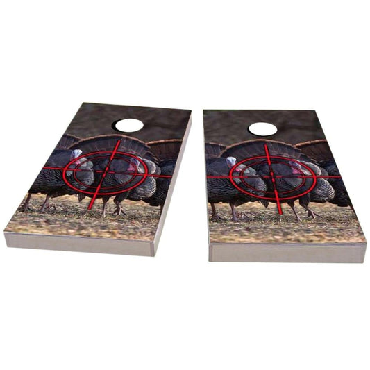 Turkey Hunting Theme #1 All-Weather Cornhole