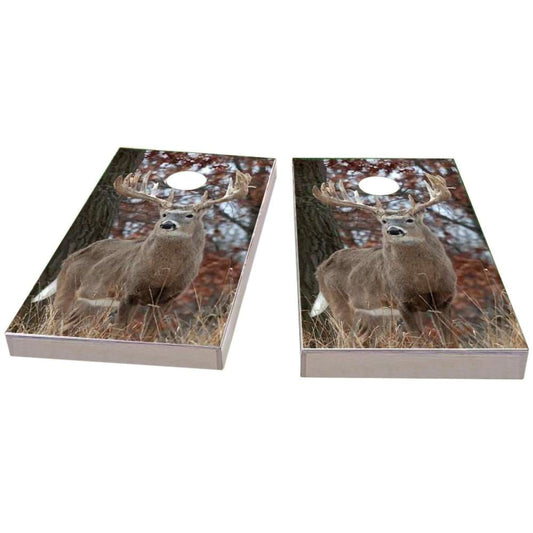White Tail Deer Buck All-Weather Cornhole