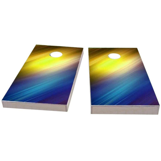 Yellow Shine Cornhole Boards