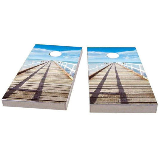 Boardwalk Ocean Cornhole Boards