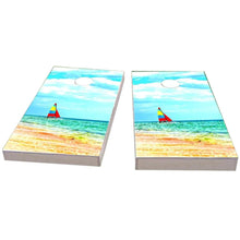 Boat Beach Cornhole Boards
