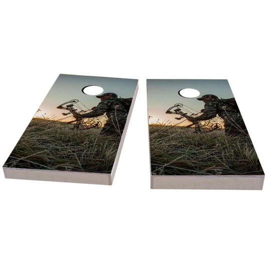 Bow Hunting Theme #3 Cornhole Boards