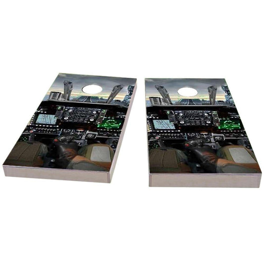 Cockpit Cornhole Boards