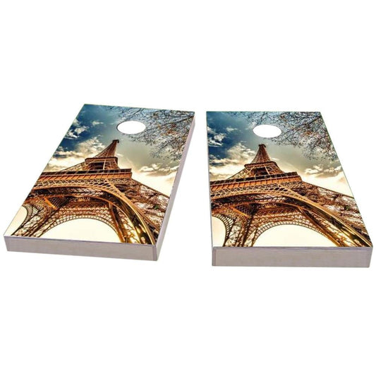 Eiffel Tower in Paris Cornhole Boards