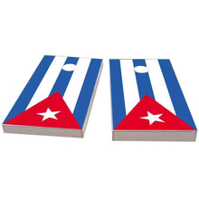 Cuba Flag Cornhole Boards
