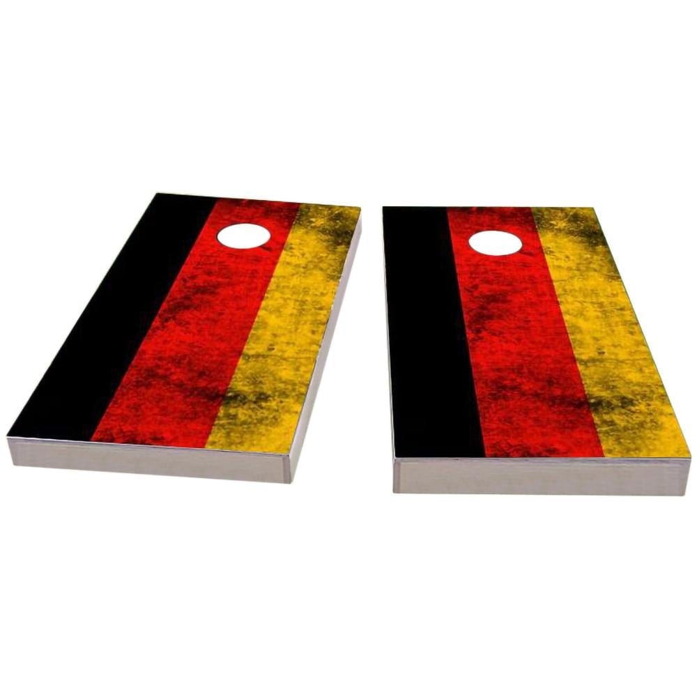 Germany Worn Flag Cornhole Boards