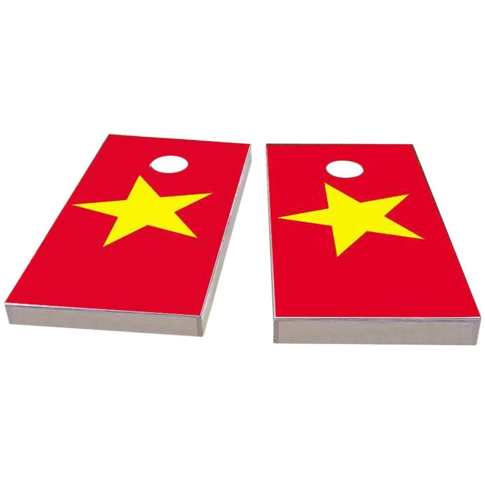 Vietnam Flag Cornhole Boards