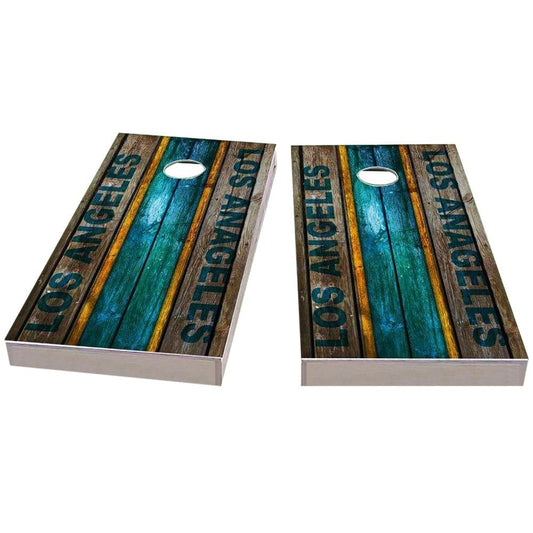 Los Angeles Football All-Weather Cornhole
