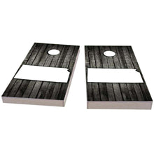 Kansas Wood Slat Cornhole Boards
