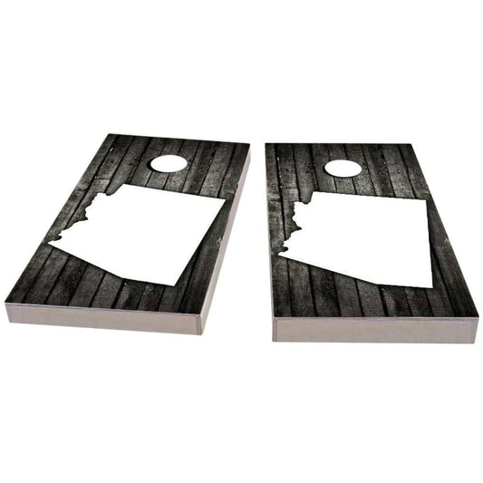 Arizona Wood Slat Cornhole Boards