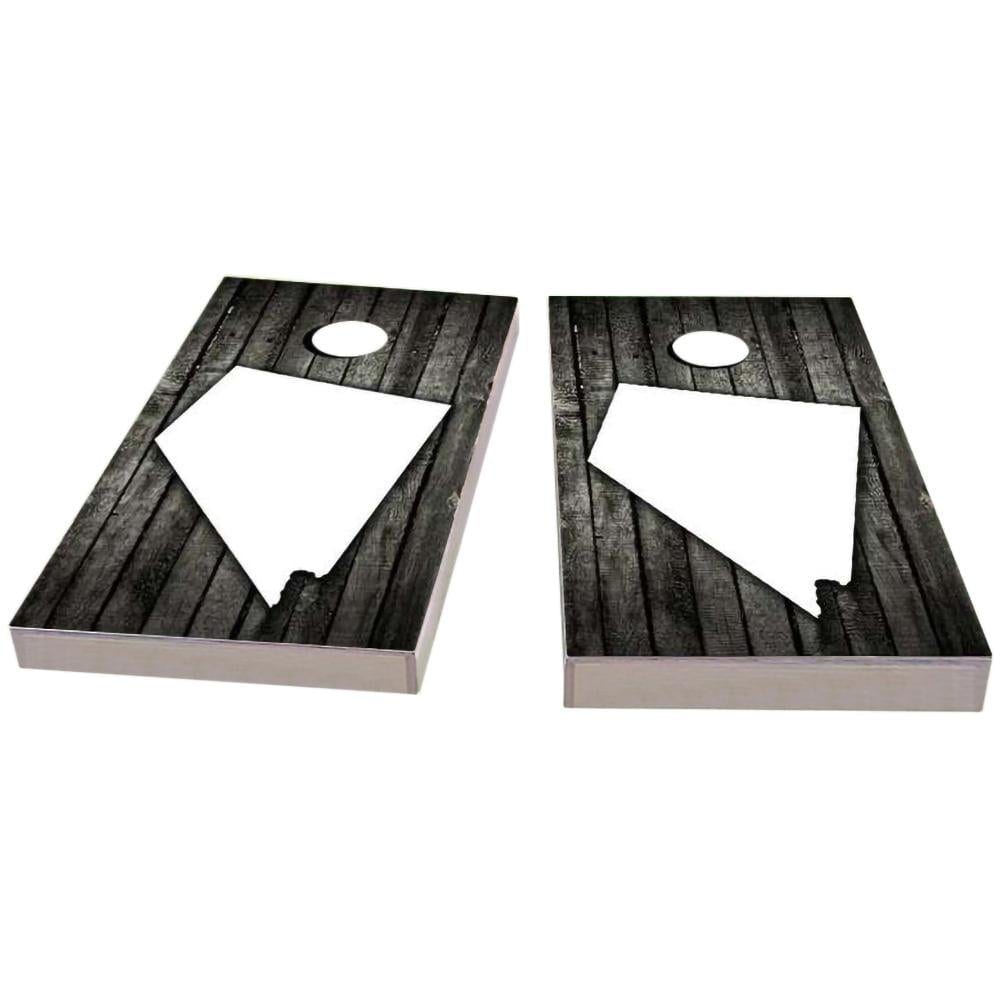 Nevada Wood Slat Cornhole Boards