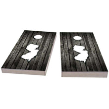 New Jersey Wood Slat Cornhole Boards
