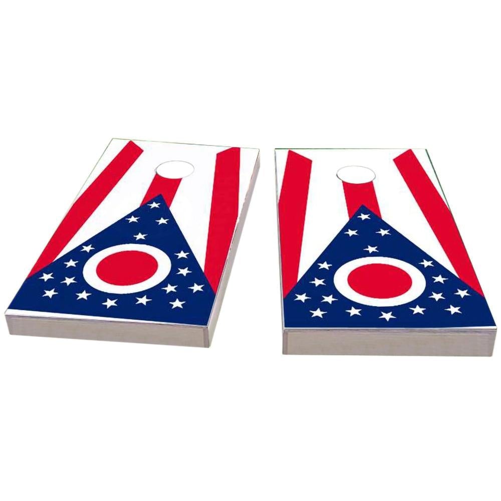Ohio State Flags Cornhole Boards
