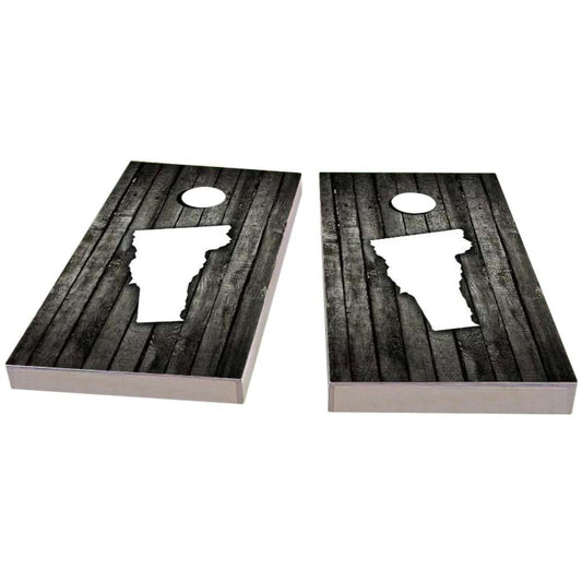 Vermont Wood Slat Cornhole Boards