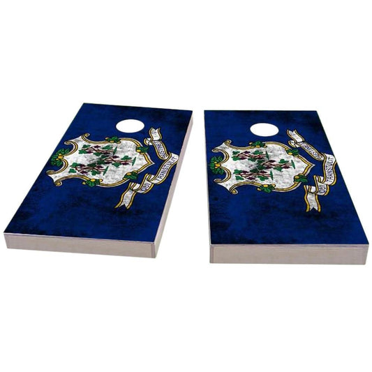 Connecticut Worn Cornhole Boards