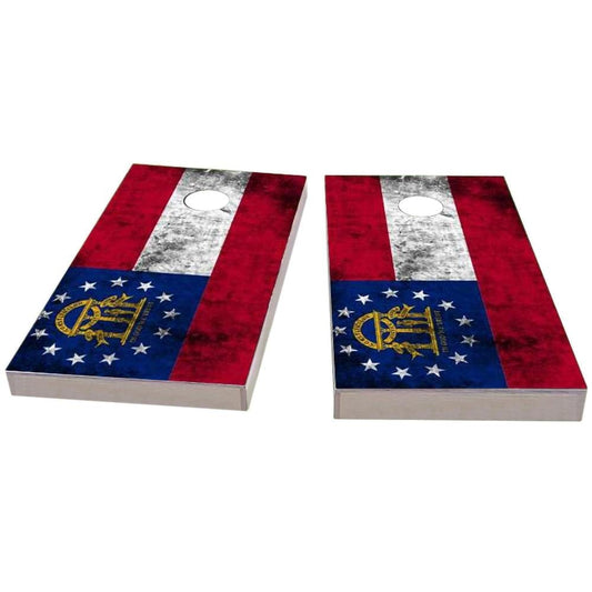 Georgia Worn Cornhole Boards