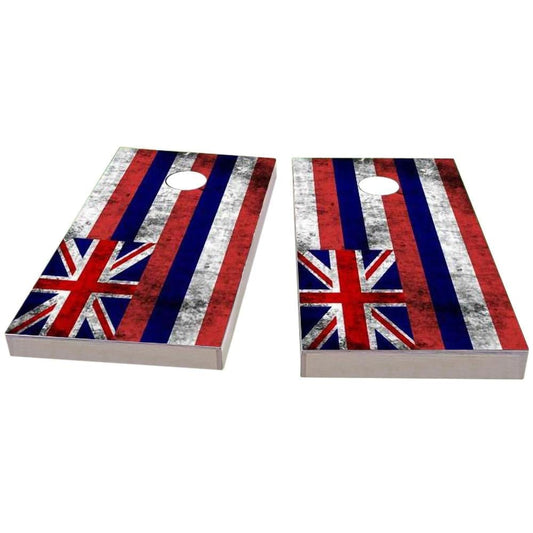 Hawaii Worn Cornhole Boards