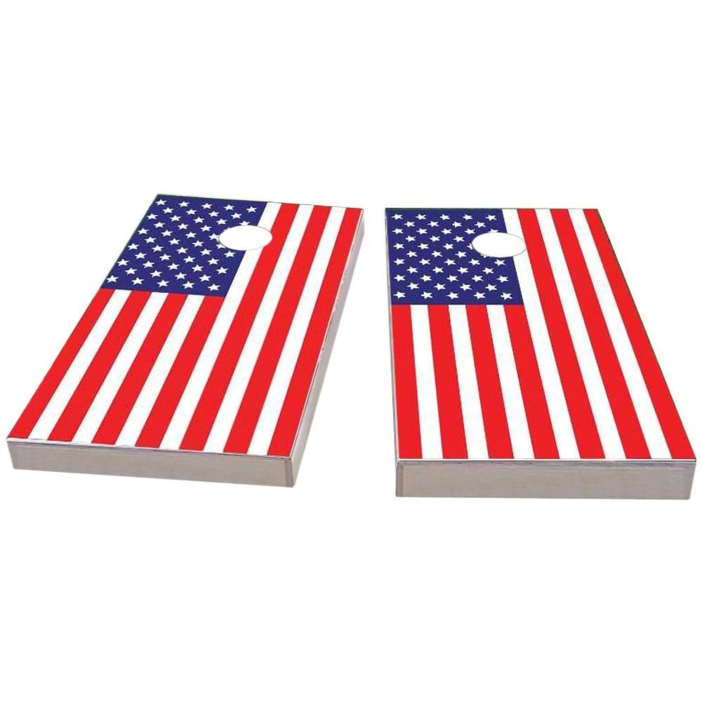 American Flag Standard Cornhole Boards