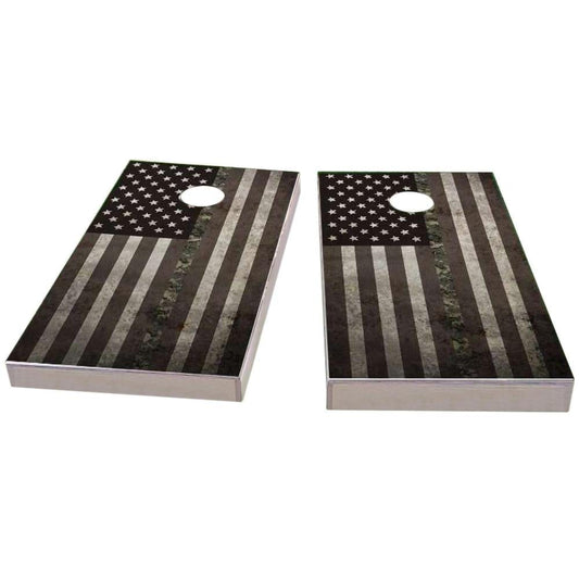 American Flag Thin ACU Line (Army) Cornhole Boards