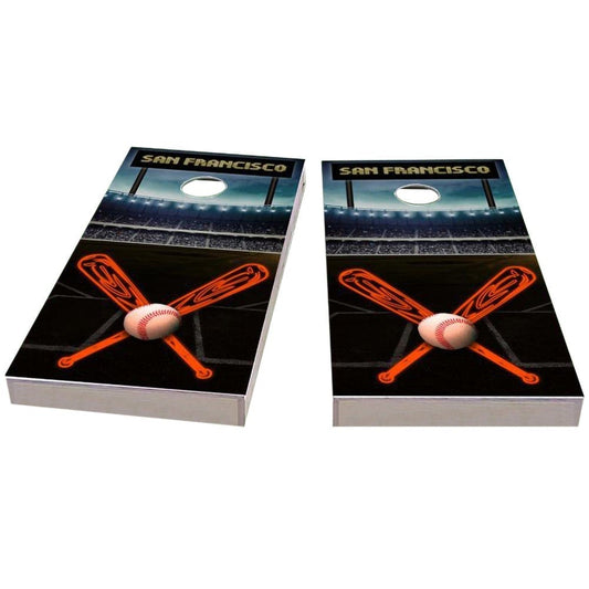 San Francisco Baseball All-Weather Cornhole