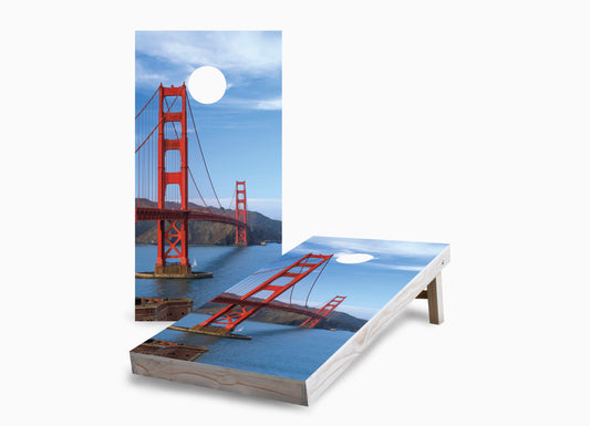San Francisco Golden Gate Bridge Cornhole Boards
