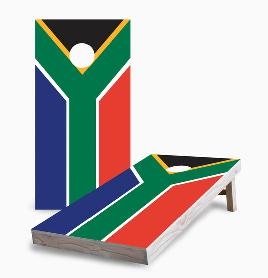 South African Flag Cornhole Boards
