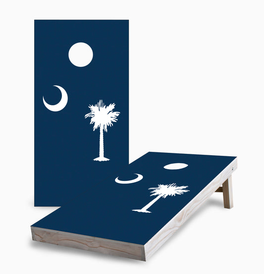South Carolina State Flag Cornhole Boards