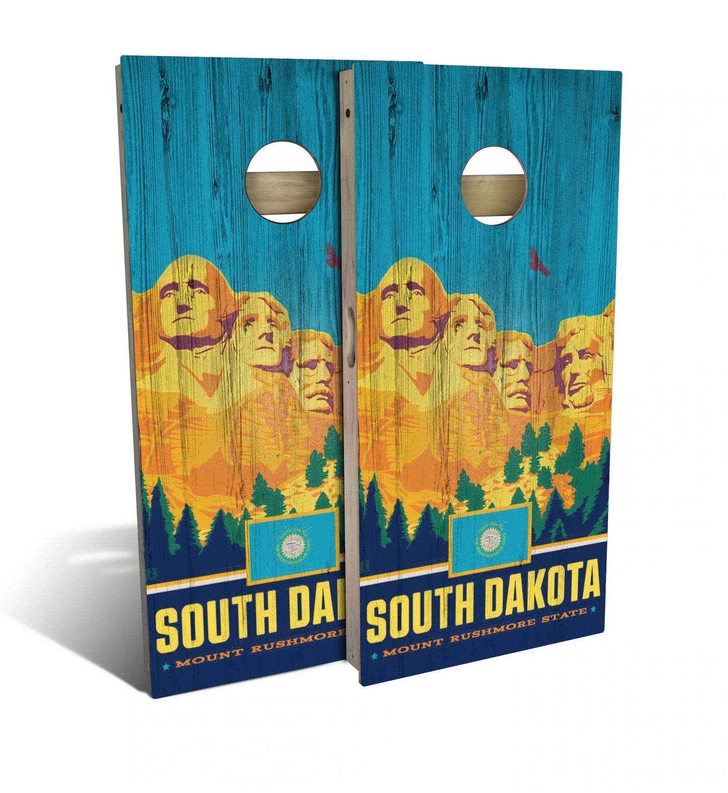 South Dakota State Pride Cornhole Boards