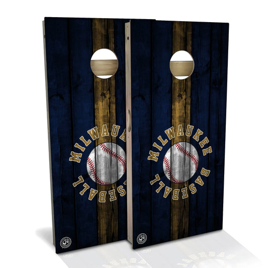Milwaukee Baseball Weatherproof Cornhole Boards