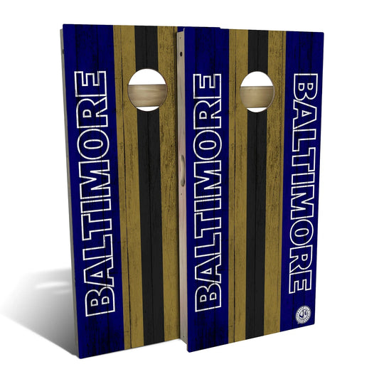 Baltimore Football Weatherproof Cornhole Boards