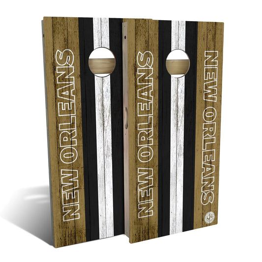 New Orleans Football Weatherproof Cornhole Boards