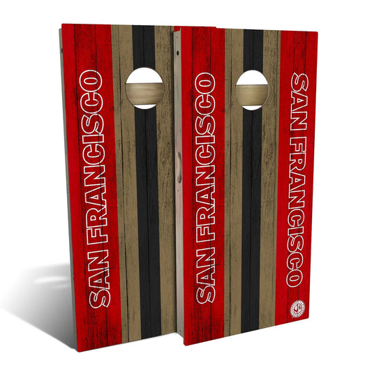 San Francisco Football Cornhole Boards